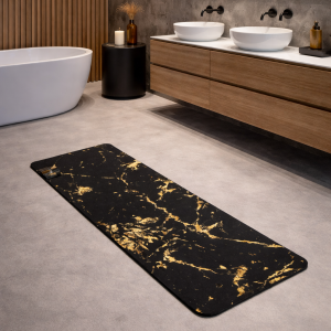 BLACK GOLD MARBLE DIATOM